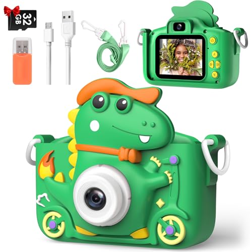 Kinderkameras Spielzeug FüR 3-8 Jahre Alte Jungen,1080p Hd...