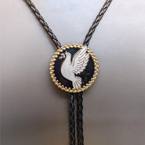 Image of Animal & Plant Bola Tie Bolo Tie Wedding Necklace for Men Women Groomsmen Western Cowboy Necktie