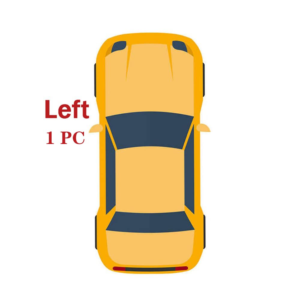 Visiera Parasole Interna per Kia Sportage 2005-2010, Anteriore Parabrezza Auto Sinistra Destra Lato Guida Passeggero con Specchio, Beige Grigio 8520103000, Grey-Left
