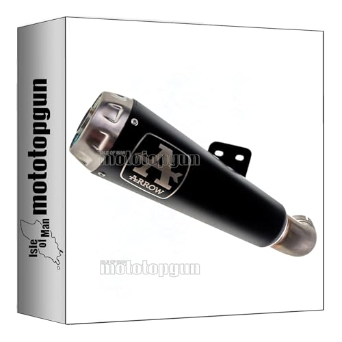 Arrow Pro-Race échappement nichrom noir et embout acier premium pour moto KTM 890 Duke R