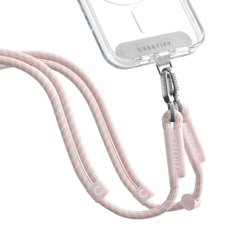 Image of CASETiFY 8mm Double End Cross-body Strap - Blush Pink