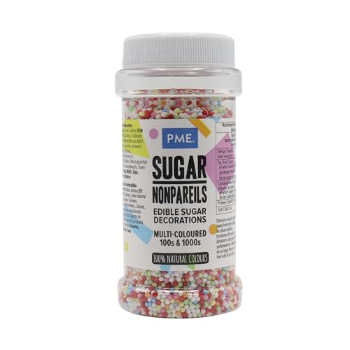 PME Cake Nonpareilles Multicolores | 80 g
