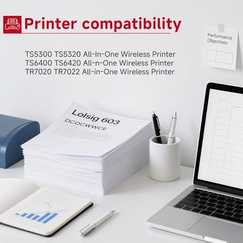 Image of 260XL Black Ink Cartridges Compatible Replacement for Canon 260 XL 2 Pack | PG-260 PG-260XL PG260 XL Work with TS6400 TS6420 TS6420a TR7020 TR7020a TR7022 TS5300 TS5320 Printer 2-Pack