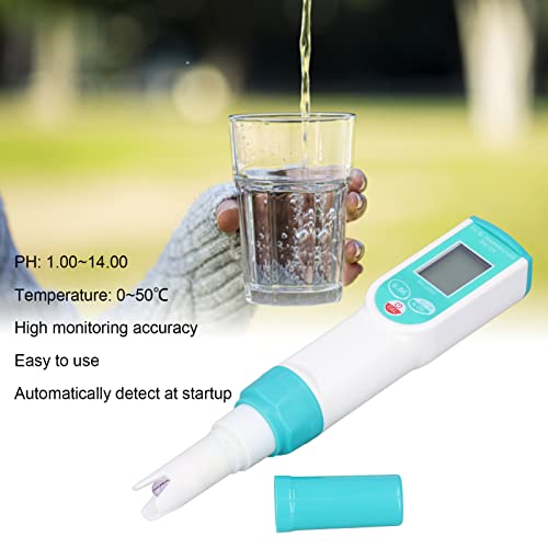 Longzhuo 2 in 1 PH Meter ABS Pen Type Huishoudelijke PH Tester met Automatische 2 Punt Kalibratie Modus - Image 5
