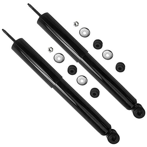 Image of Detroit Axle - Struts Shocks for 2002-2005 Kia Sedona 2 Front Ready Struts w /Coil Spring Assembly 2 Rear Shock Absorbers Assembly 2003 2004 Replacement Suspension Kit - 4pc Set