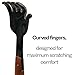 Buffalo Horn Back Scratcher, Back Scratchers Wood for Men Women Adults Elderly, Wooden Long Handle Feels Like Fingernails, Large Hand (One)
