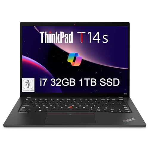 Lenovo ThinkPad T14s Business Laptop (14" FHD+ Anti-Glare, Intel ...