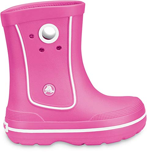 Crocs Crocband Jaunt Rain Boot, Fuchsia, 6 M US Toddler