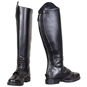 TuffRider Women’s Starter Back Zip Field Boots in Synthetic Leather