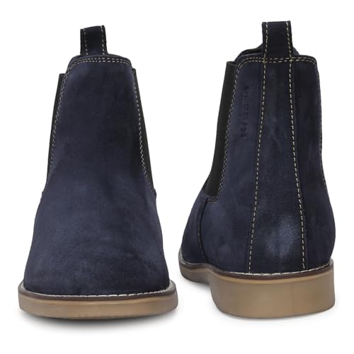 Image of Kraasa Men's Chelsea Boots for Men, Premium Vegan Leather, Fashion Ankle, Modern Casual, Smart Casual & Formal Footwear