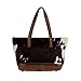 STS Ranchwear Women's Western Classic Cowhide Tote Handbag, Multicolored