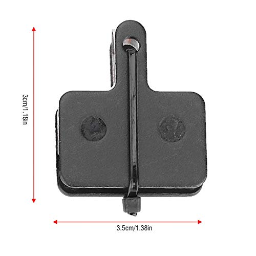 4 pares de pastilhas de freio de bicicleta, pastilhas de freio a disco de bicicleta, semi-metal para