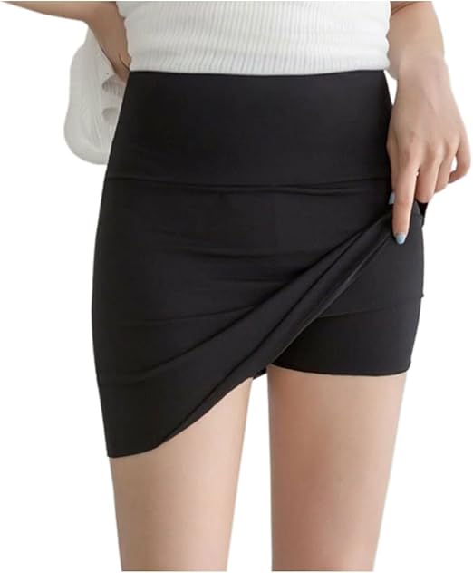 Amazon Co Jp Yラインカバーインナースカパン ｙライン 透け防止アイテム Yゾーンカバースカート ぺチコート インナー パンツ ショーパン アンダーウェア 下着 レディース M L レディース スキン M 服 ファッション小物