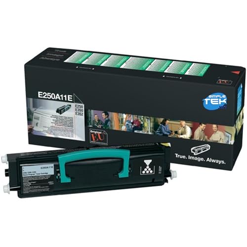 Toner E250A11E Lexmark E250 E350 netteté maximale texte sans bavure Simpletek laser