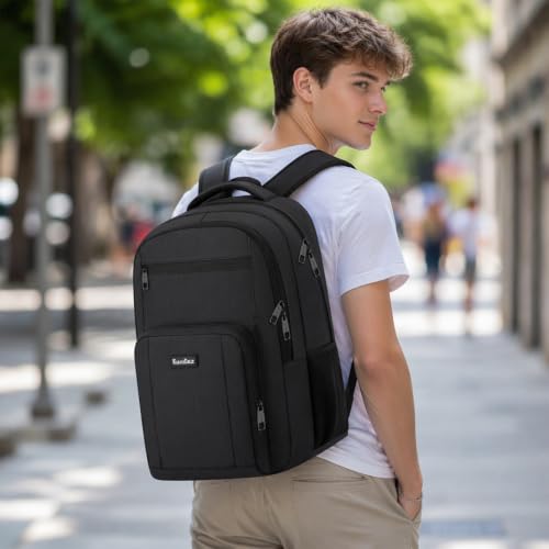 Image of Large Backpack for Men, School Backpack for Teens Boys, High School Bookbag
