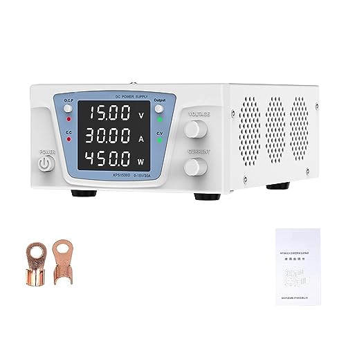 Alimentation laboratoire variable 15V 30A DC stabilisée réglable numérique