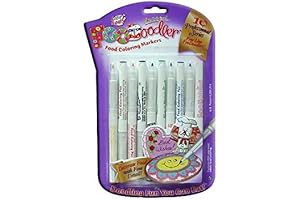Food Decorating Pens - Foodoodler 10 Pc Color Fine Line Marker Set
