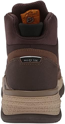 Cat Footwear Men's Provoke Mid Waterproof Alloy Toe Construction Boot, Chocolate, 11 | Image 2