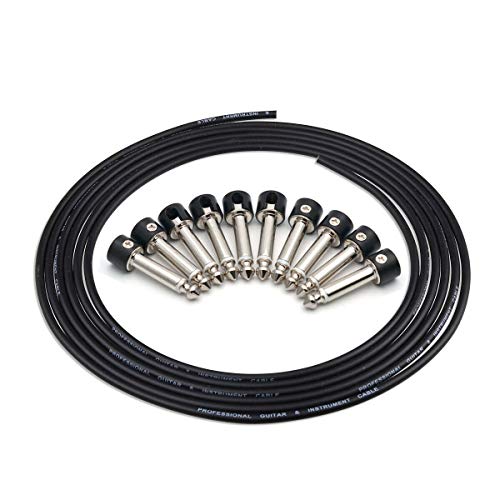 RETYLY Solderless Design Guitar Cable DIY Guitar Pedal Cable Kit