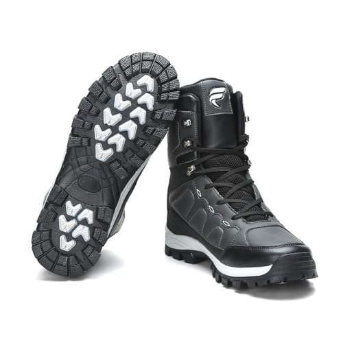 Image of STORM Men's High-Top Comfort Stylish Fashion Hiking Trekking Outdoor Biker Sporty Ankle Boots