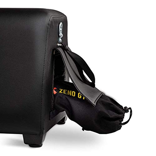 Zeno Gym Workout Bench One | Bench Press | Glute Raises | in-Home Work Out | Made with High-Density Foam | Anti-Slip | 50+ Exercises | Durable and Portable