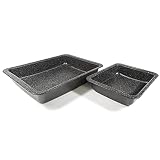 Alluflon Vesuvia zestaw do lasagne, 3 litry, aluminium, 44, szary