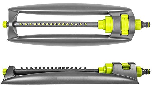 garden watering adjustable oscillating bar sprinkler for lawns,grass,flowers,up to 312m sq