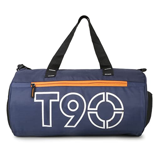 Image of Gym Duffle Bag Travel Duffle Bag Sports Bag with Separate Shoes Pocket for Unisex (Navy Blue)