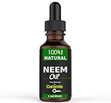Cammile Q Neem Oil - For Skin, Hair and Acne - Pure and Cold Pressed - A Natural Beauty Treatment