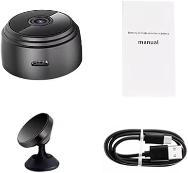 Mini Wifi Camera 1080 Gece Görüşlü Hareket Sensörlü Kablosuz Bebek ve Bakıcı Kamerası Güvenlik Kamerası