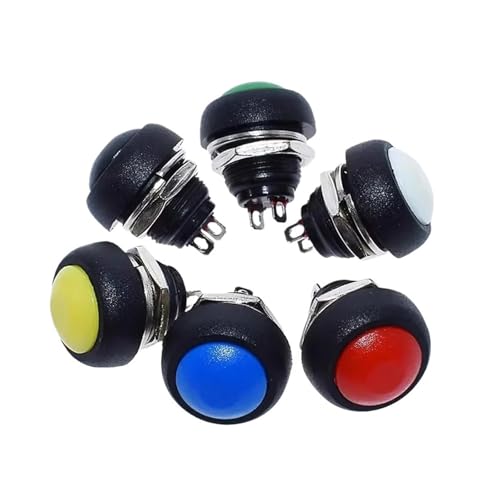 Bouton poussoir PBS-33B switch reinitialisation pour customisation auto moto et bateau