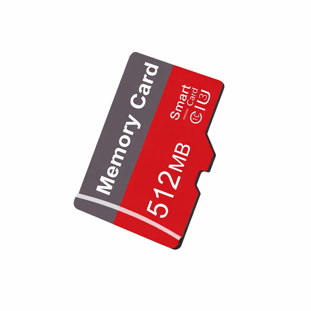Scheda Micro SD 512MB, Scheda di Memoria, Velocità fino a 15-20 MB/s, Micro SD TF Card per Telefono, Videocamera, Music Player, Tablet, PC, Notebook