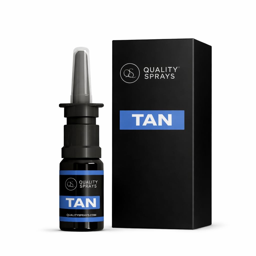 Nasal Tanning Spray – Melanin Support Formula, Fast-Acting Sunless Glow Enhancer, Advanced Peptide-Inspired Formula, 70 Sprays