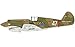 Airfix WWII Curtiss P-40B Warhawk 1:48 Military Aircraft Plastic Model Kit, Green,Green/White, Small