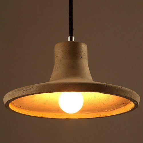 American industrial Style village cement pot chandelier vintage European style chandeliers antique chandeliers modern minimalist loft and cafe of the creative industries in the Nordic bar Pendant 24*12cm