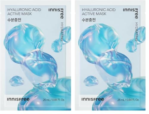Image of Innisfree Hyaluronic Acid Skin Clinic Mask (Pack of 2)