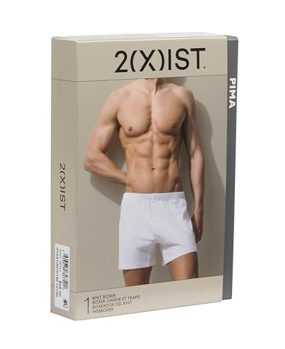 2(X)IST mens Pima Cotton Knit Boxer3
