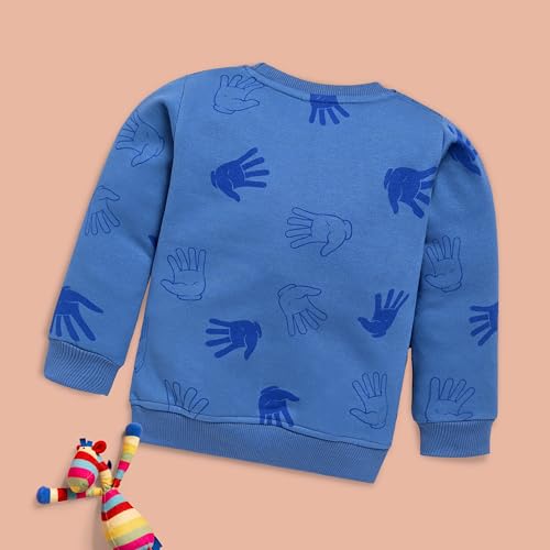 Image of LuvLap Baby Boys Full Sleeve Sweatshirt & Pyjama Set Pack of 1