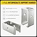 LookFox Channel Trolley Track Hanger Bracket, UNISTRUT Bracket for All 1-5/8