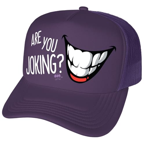 Popfunk Batman Joker are You Joking? Foam Snapback Trucker Hat - Unisex