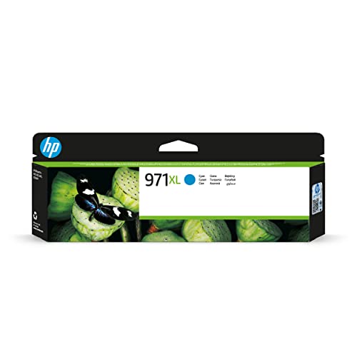 HP 971XL Cyan Original Druckerpatrone, hohe Reichweite – Ansicht 1