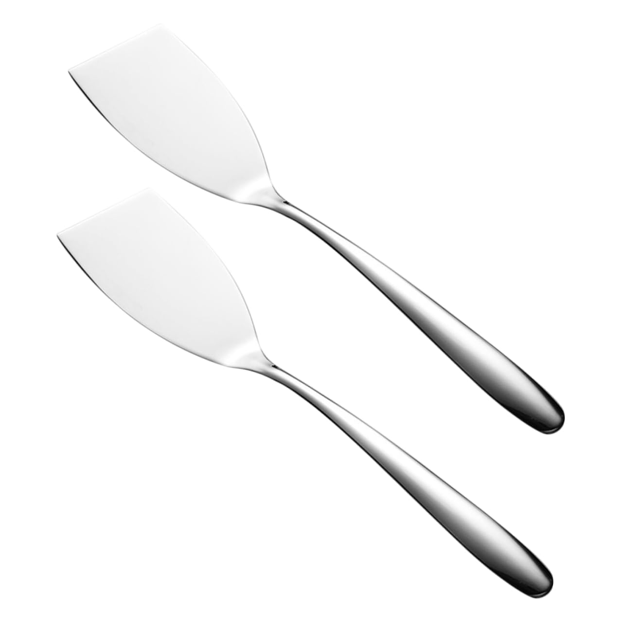 6 Pezzi di Spatola per Friggere in Acciaio Inossidabile, Utensile da Cucina, Spatola per Friggere in Acciaio Inossidabile, Utensili da Cucina in Metallo, Piccole Spatole da
