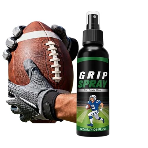 Spray para guantes – Spray de 120 ml para guantes de balón de pie, pegamento antideslizante de larga duración para guantes de portero | Pegamento de fútbol para deportistas juveniles, béisbol, tenis