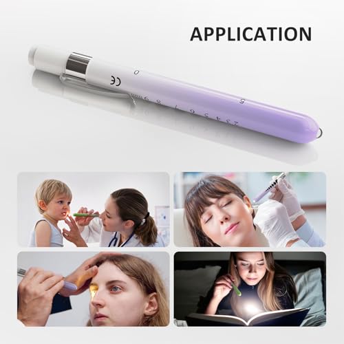 Image of CAVN Pen Light, Penlight with Pupil Gauge LED Penlight for Nurses Doctors