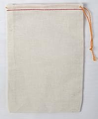 4x6 Inch (Pack of 100) - Orange Drawstring