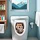 Deko Aufkleber WC Deckel Toilettendeckel 3D Wilde Tiere Toilettensitz Aufkleber 29CM PVC WC Deckel Bad Klo Aufkleber Sticker Umweltfreundliche PVC-Aufkleber Für Toiletten Für Badezimmer