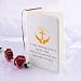 LQRI Catholic Priest Gift Church Priest Notebook Christian Religion Leather Notebook Journal Notebook Religious Gift (beige)
