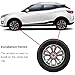 yXXjiao 4 Pcs Car Hub Centre Caps for Suzuki Grand Vitara 4-Door 2007-2017 60mm,Rim Caps Wheel Center Caps Hub Cap Durable Decoration Tyres Exterior Accessories,A