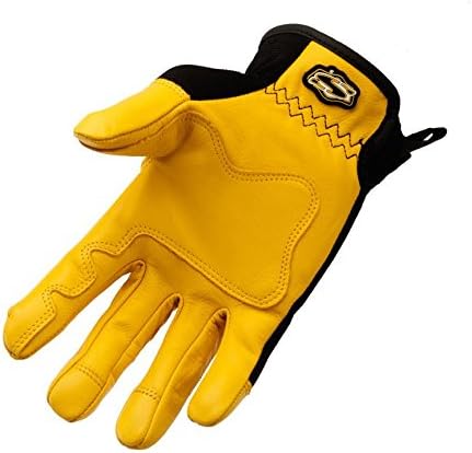 Pro Leather Gloves, Tan X-Small - Image 2