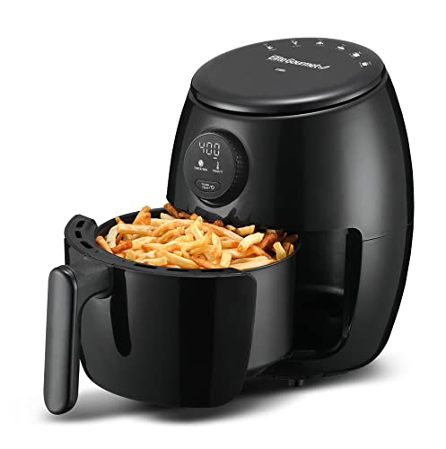 Elite Gourmet EAF2612D Personal 2.1Qt Compact Space Saving Programmable Hot Air Fryer thumb #1